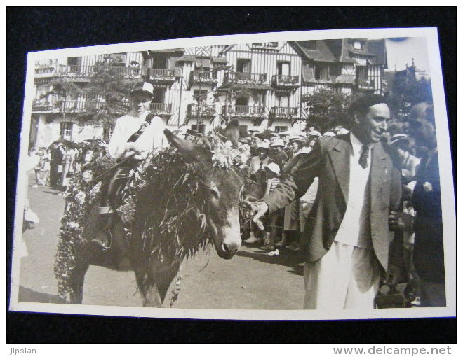 Lot De 4 Cpa Carte Photo à Identifier -- Fête Des Fleurs -- Dont Deux Photographe Studio Leyens Neuilly Sur Seine OCT02 - A Identifier