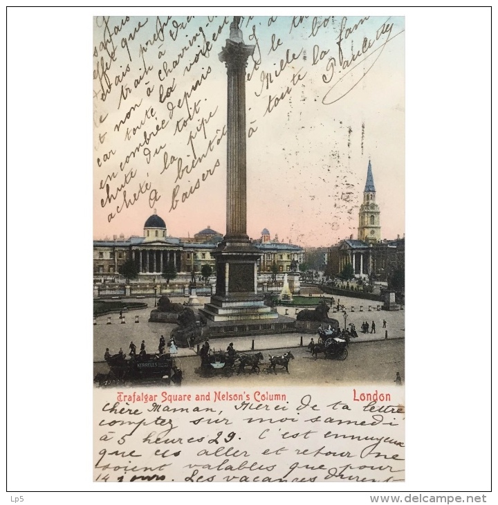 Trafalgar Square And Nelson´s Column  London - Trafalgar Square