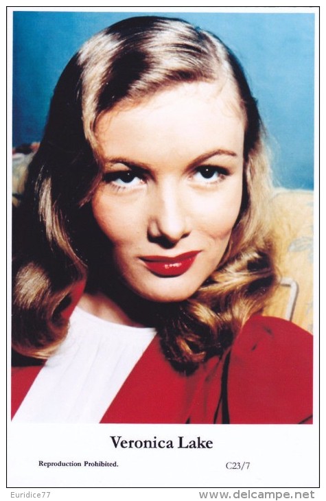 VERONICA LAKE - Film Star Pin Up - Publisher Swiftsure Postcards 2000 - Unclassified