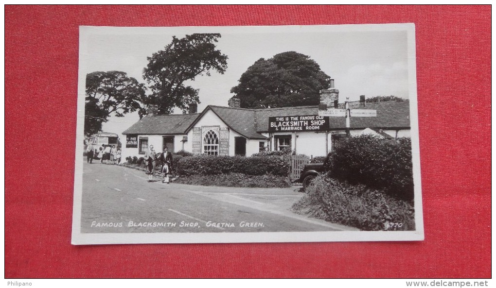 > Scotland > Dumfriesshire Gretna  Green  RPPC =====       ========== ===== Ref 1997 - Dunbartonshire