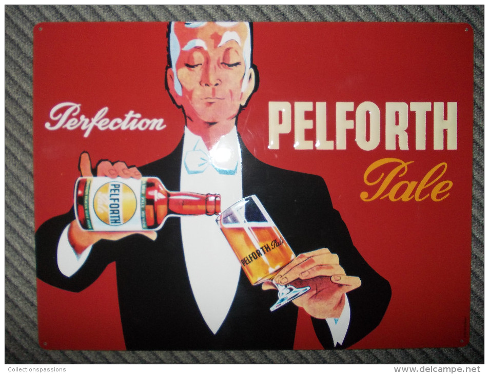 Ancienne Plaque Publicitaire. PELFORTH - - Tin Signs (after1960)