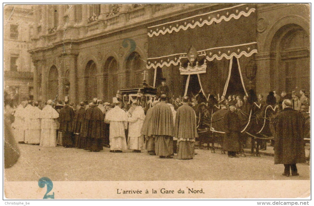 Brussel, Bruxelles, L'arrivée à La Gare Du Nord (pk24435) - Spoorwegen, Stations