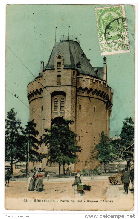 Brussel, Bruxelles, Porte De Hal, Musée D'Armes (pk24441) - Places, Squares