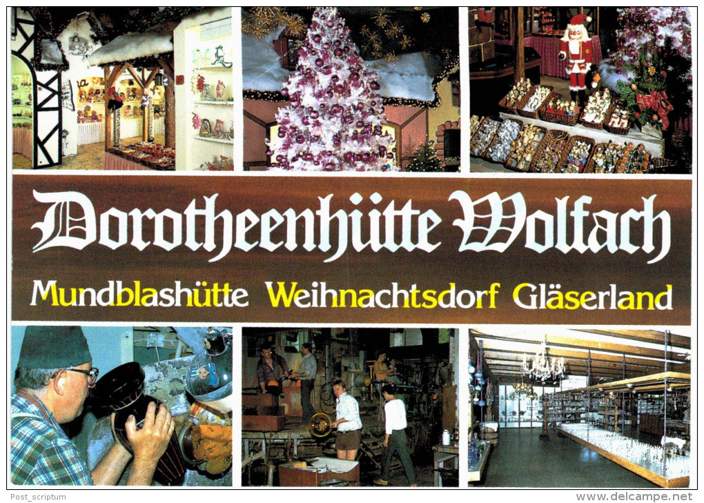 Allemagne - Wolfach Dorotheenhütte - Mundblashütte GlÄserland - Wolfach