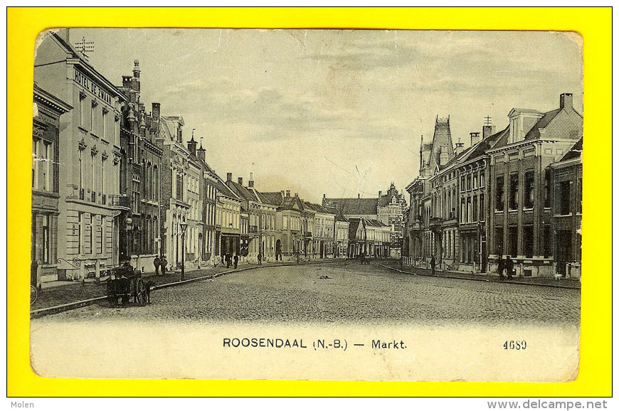 HONDENKAR = MARKT ROOSENDAAL - ATTELAGE DE CHIEN - DOG DRAWN CART 1033 - Roosendaal