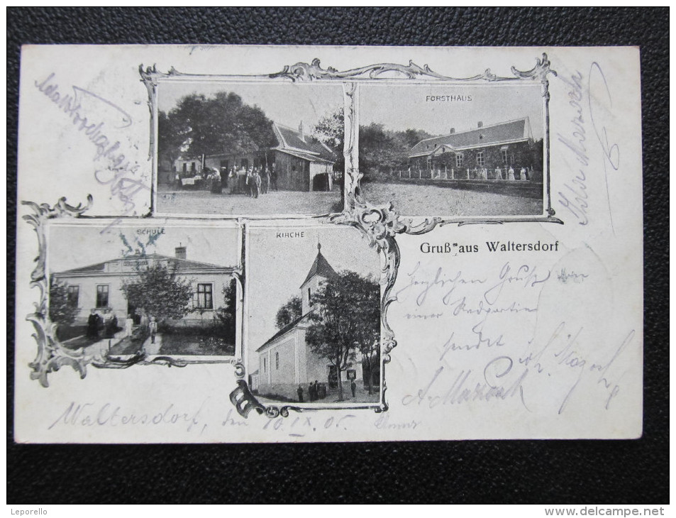 AK WALTERSDORF STAATZ B. Mistelbach Ca.1900  //// D*17432 - Mistelbach