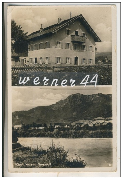 Grossweil V.1937 Dorf & Gasthaus Neuwirt  (10035) - Freyung