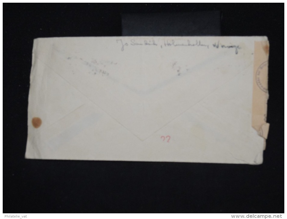 NORVEGE - Enveloppe Pour La France En 1942 Avec Controle Allemand - Aff. Plaisant - à Voir - Lot P10189 - Lettres & Documents