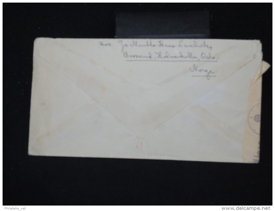 NORVEGE - Enveloppe Pour La France En 1943 Avec Controle Allemand - Aff. Plaisant - à Voir - Lot P10194 - Lettres & Documents