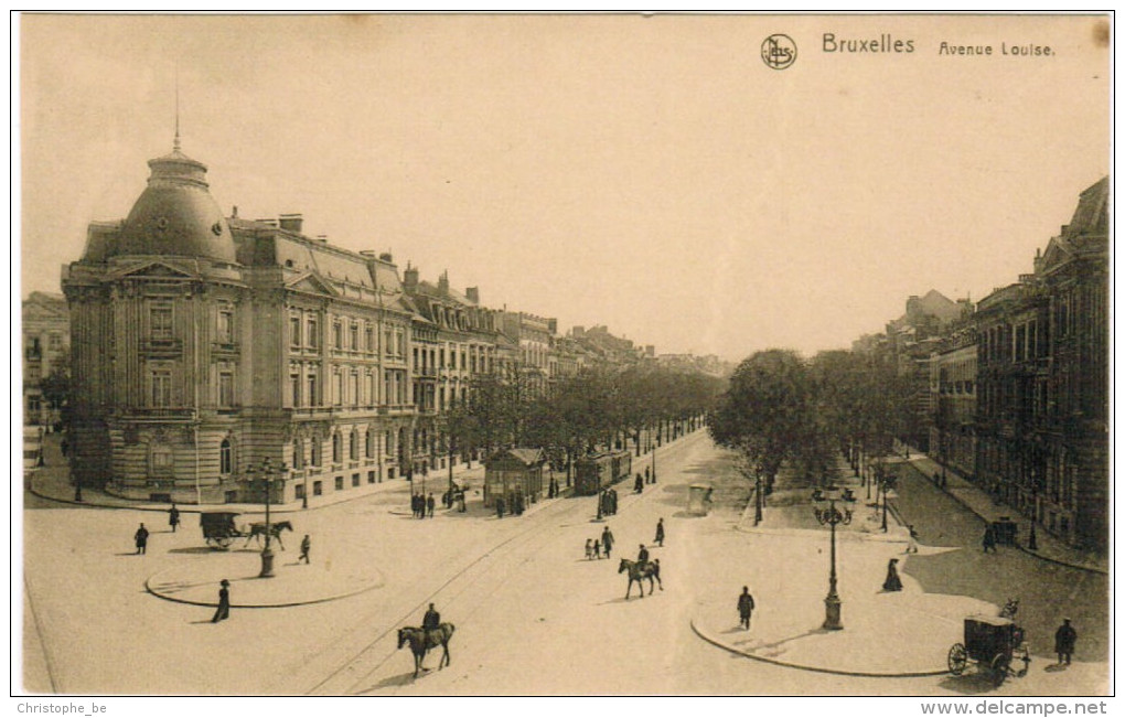 Brussel, Bruxelles, Avenue Louise  (pk24450) - Multi-vues, Vues Panoramiques