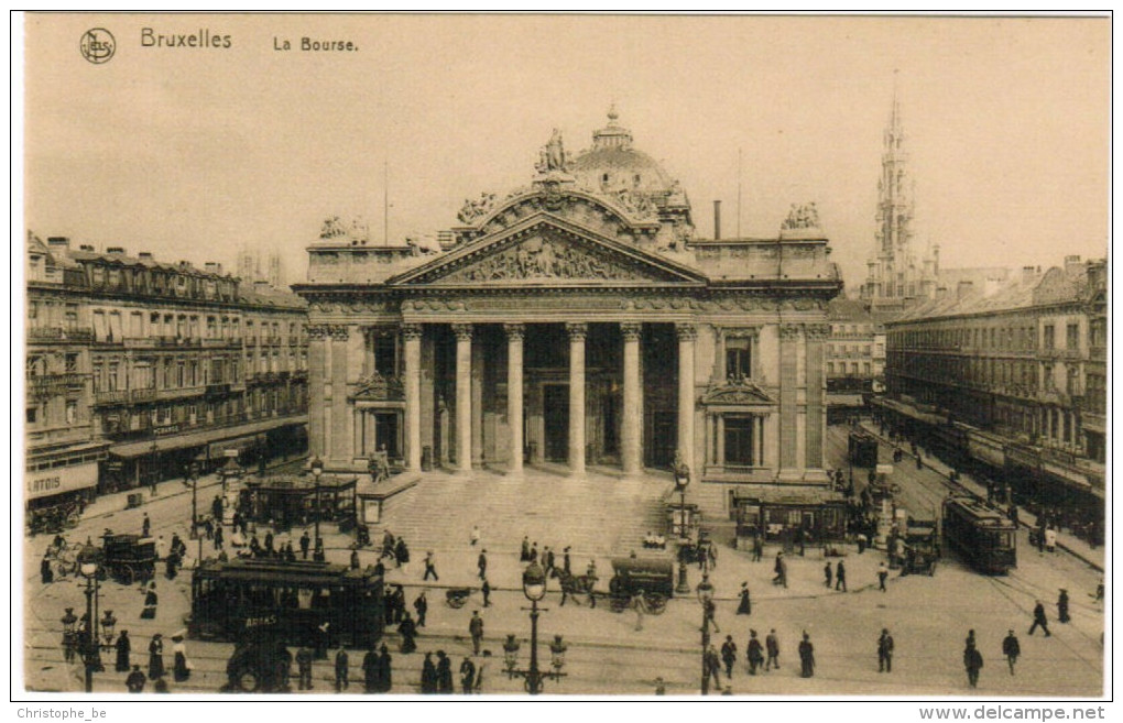 Brussel, Bruxelles, La Bourse (pk24451) - Viste Panoramiche, Panorama