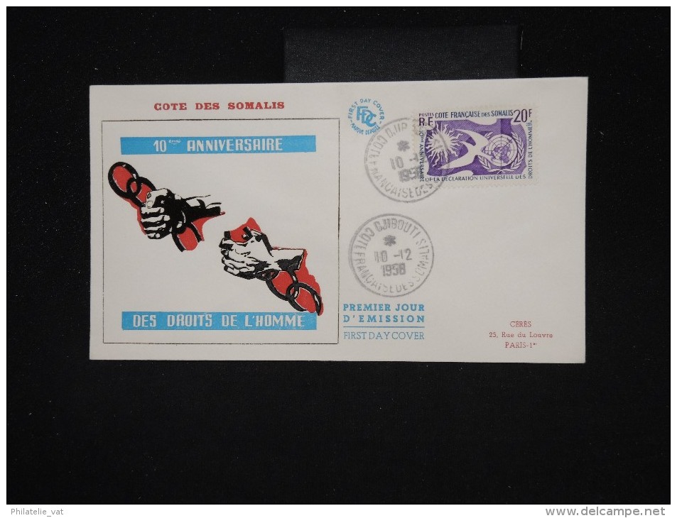 FRANCE - Série de 11 enveloppes de la déclaration des droits de l' homme en 1958 - à voir toutes scannées  - Lot P10199