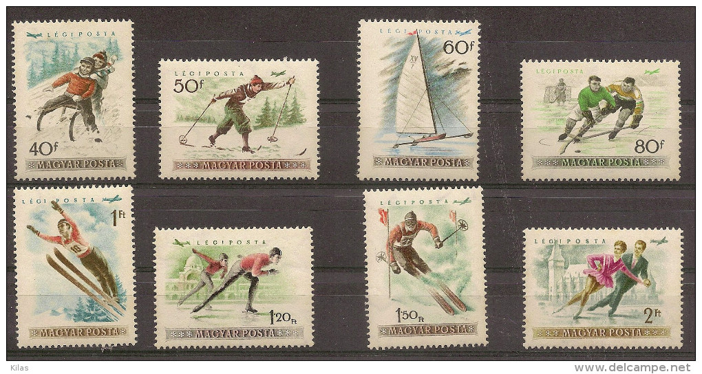HUNGARY 1956 Winter Olympic Game - Hiver 1956: Cortina D'Ampezzo
