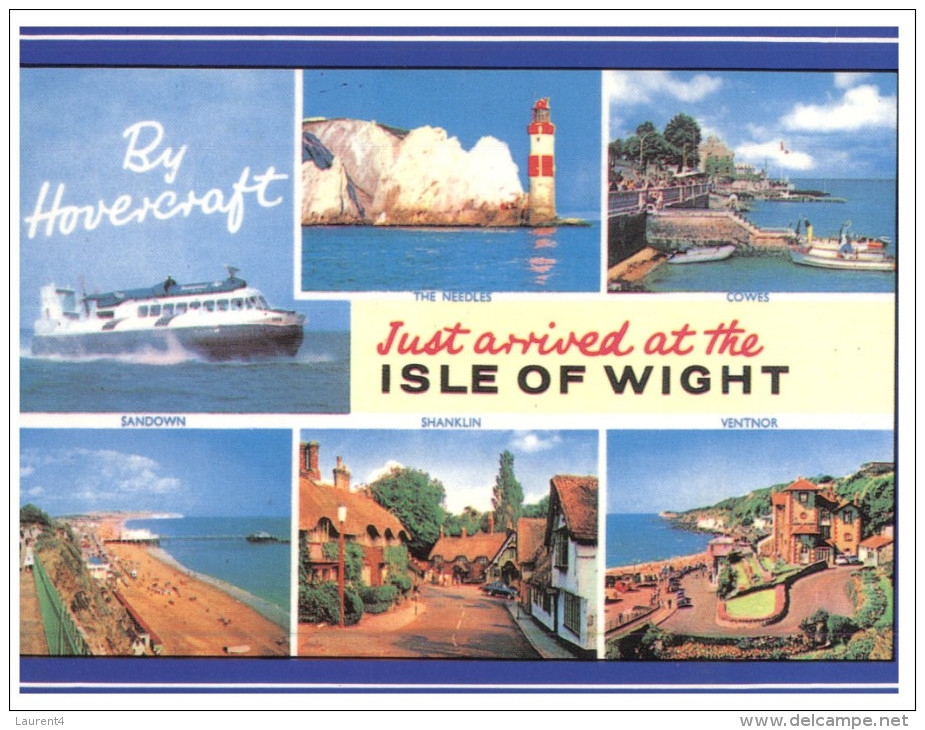 (337) Isle Of Wight Lighthouse + Hovercraft - Aéroglisseurs