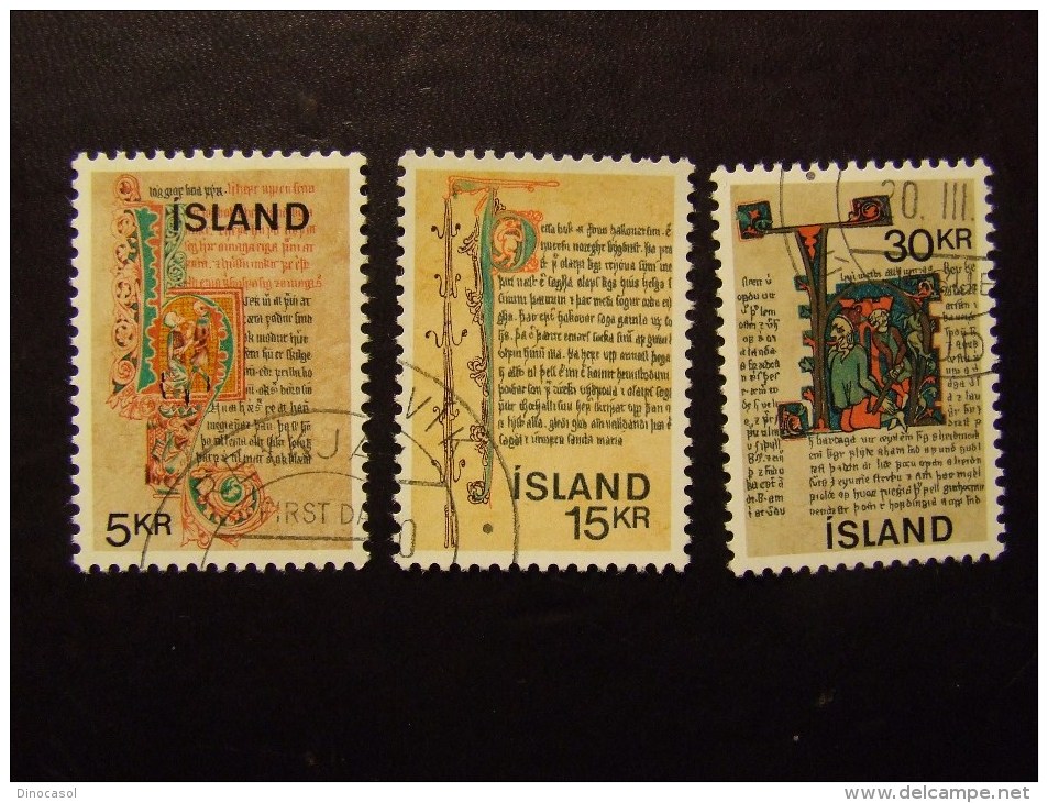 ISLANDA 1970 MANOSCRITTI USATO - Gebruikt