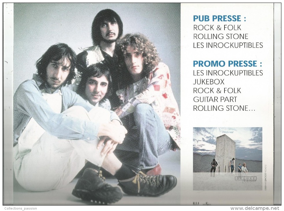 Publicité, Pour Revendeur,musique , The WHO,  20 X 24.5 , 2003 , Who's Next , Cd , 2 Scans , Frais Fr : 1.50€ - Autres & Non Classés