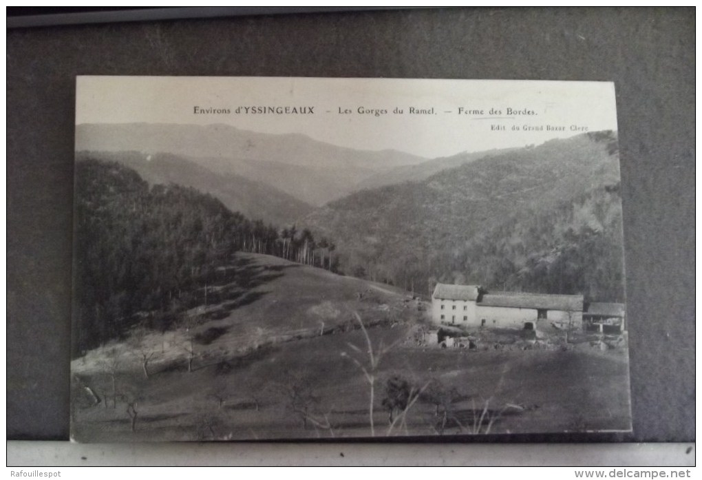 Cp Yssingeaux Les Gorges Du Ramel Ferme Des Bordes - Yssingeaux