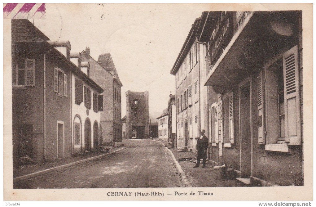 Haut Rhin - CERNAY - Porte De Thann - Cernay