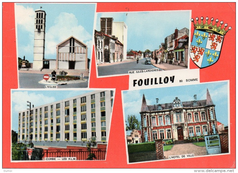 FOULLOY   (Somme)   -  Multi Vues - Rue Jules Laridières - Corbie Les Hlm ..... - Autres & Non Classés