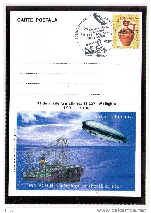 Arktica LZ 127 - Malighin 75 Years. Turda 2006. - Polare Flüge
