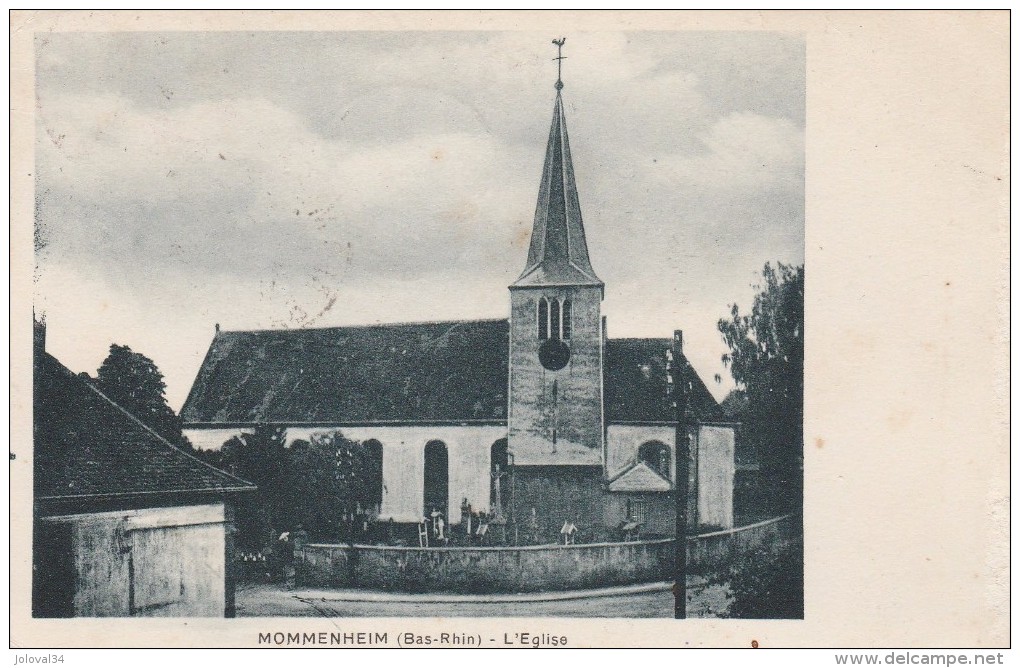 Bas Rhin - MOMMENHEIM - L'Eglise - Altri & Non Classificati