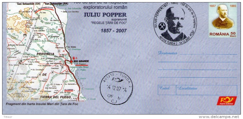 Iuliu Popper, Tiera Del Fuego 150 Years. Turda 2007. - Onderzoeksstations