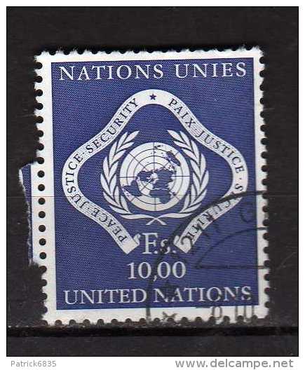 ONU Ginevra ° - 1969-70 -  Yvert  14. Usato - Oblitérés