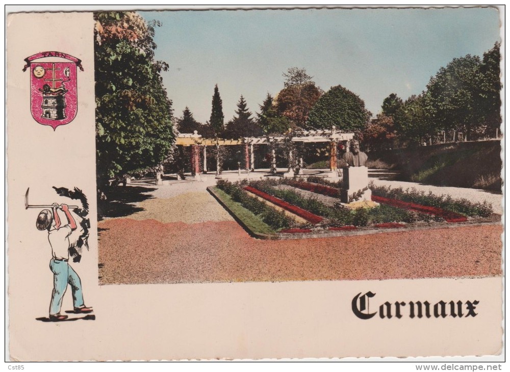 CPM - CARMAUX - Parc Serinié - Carmaux