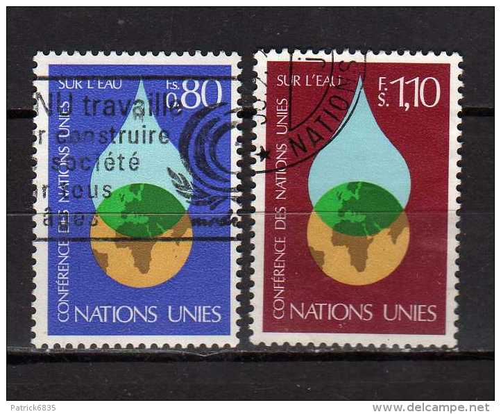 ONU Ginevra ° - 1976 -  Zum.  65 - 66. Usato - Used Stamps