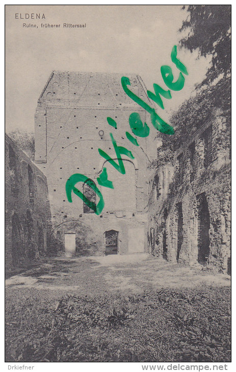 GREIFSWALD, Ruine Eldena, Früherer Rittersaal, Um 1905 - Greifswald