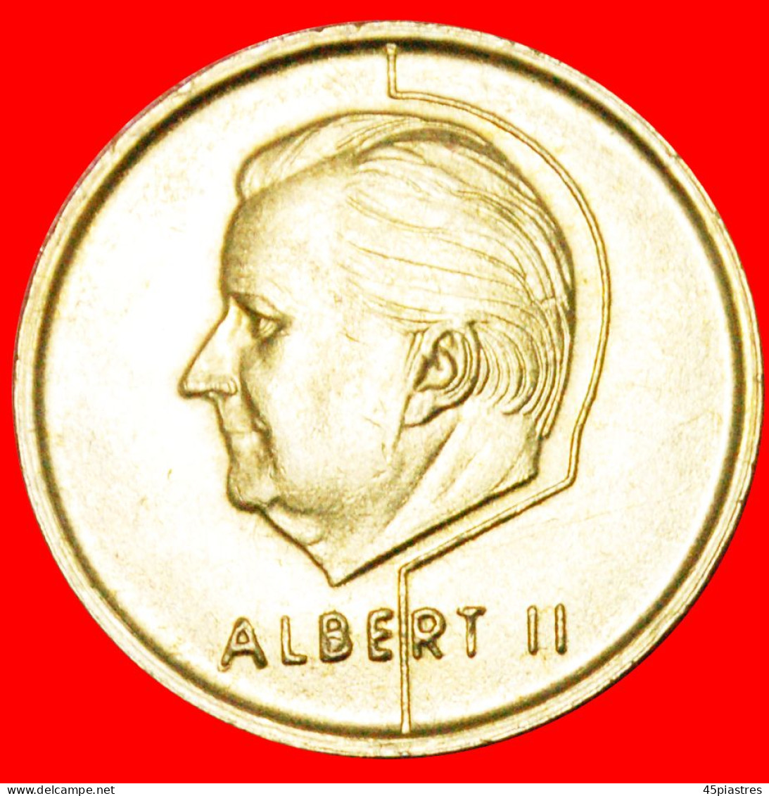 * FRENCH LEGEND (1994-2001): BELGIUM  5 FRANCS 1994 DIES I+A! LOW START  NO RESERVE! Albert II (1993-2013) - 5 Frank