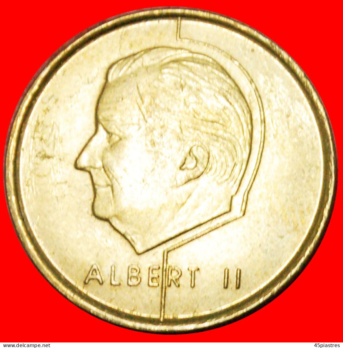 * DUTCH LEGEND (1994-2001): BELGIUM  5 FRANCS 1998 DIES II+B! Albert II (1993-2013) LOW START  NO RESERVE! - 5 Francs