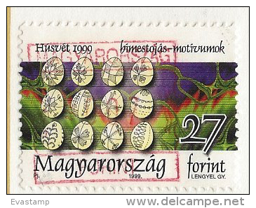 HUNGARY - 1999. Easter I./ Decorated Eggs USED!!  IV.   Mi 4526. - Oblitérés