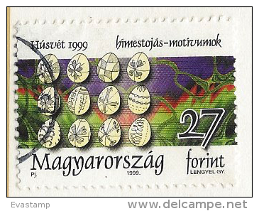 HUNGARY - 1999. Easter I./ Decorated Eggs USED!!  VII.   Mi 4526. - Oblitérés