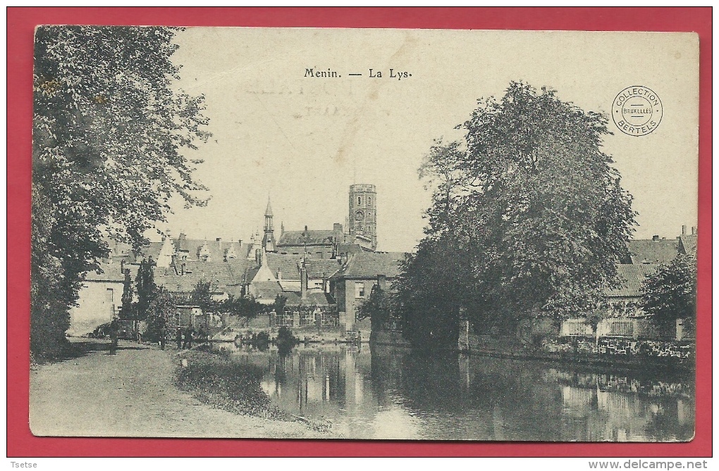 Menen - Leie  - 1913 ( Verso Zien ) - Menen