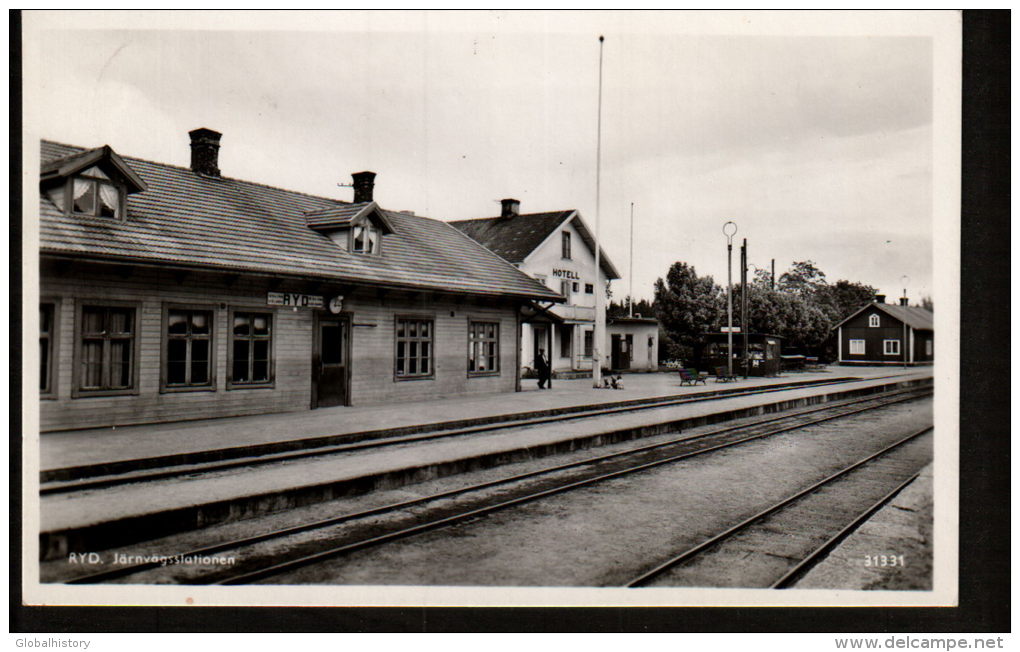 DB4817 - SWEDEN - RYD - JÄRNVÄGSSTATIONEN - RAILWAYSTATION - Suède