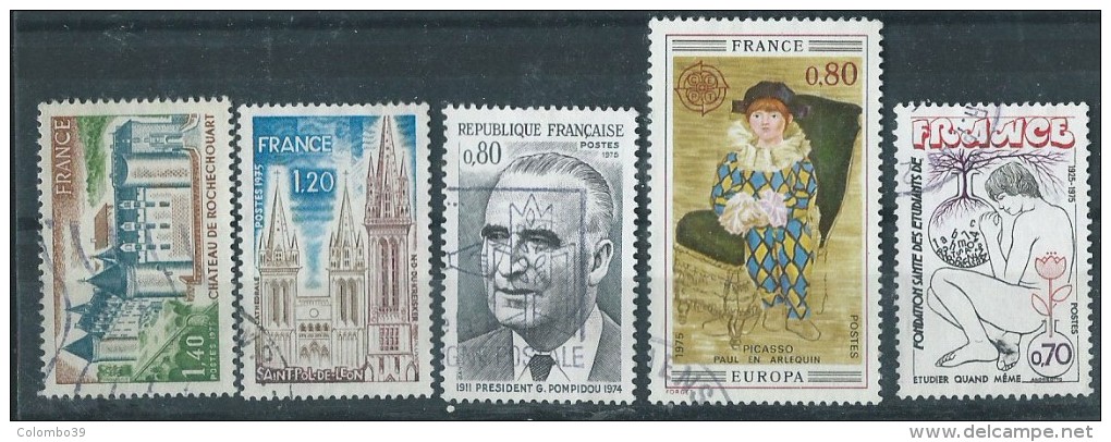 Francia 1975 Usato - 5v - Gebraucht