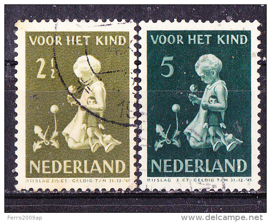 Paesi Bassi- Bambina-Usati - Used Stamps