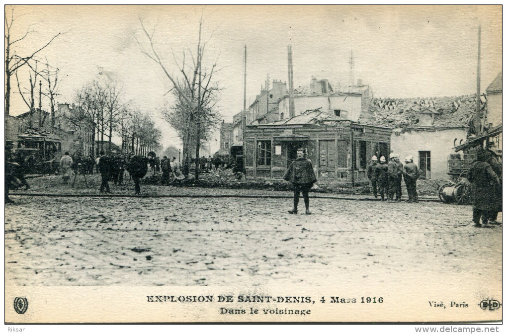 SAPEURS POMPIERS(SAINT DENIS) - Sapeurs-Pompiers