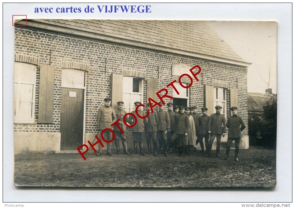 Environs VIJFWEGE-CARTE PHOTO Allemande-Guerre 14-18-1 WK-BELGIEN-FLANDERN- - Staden