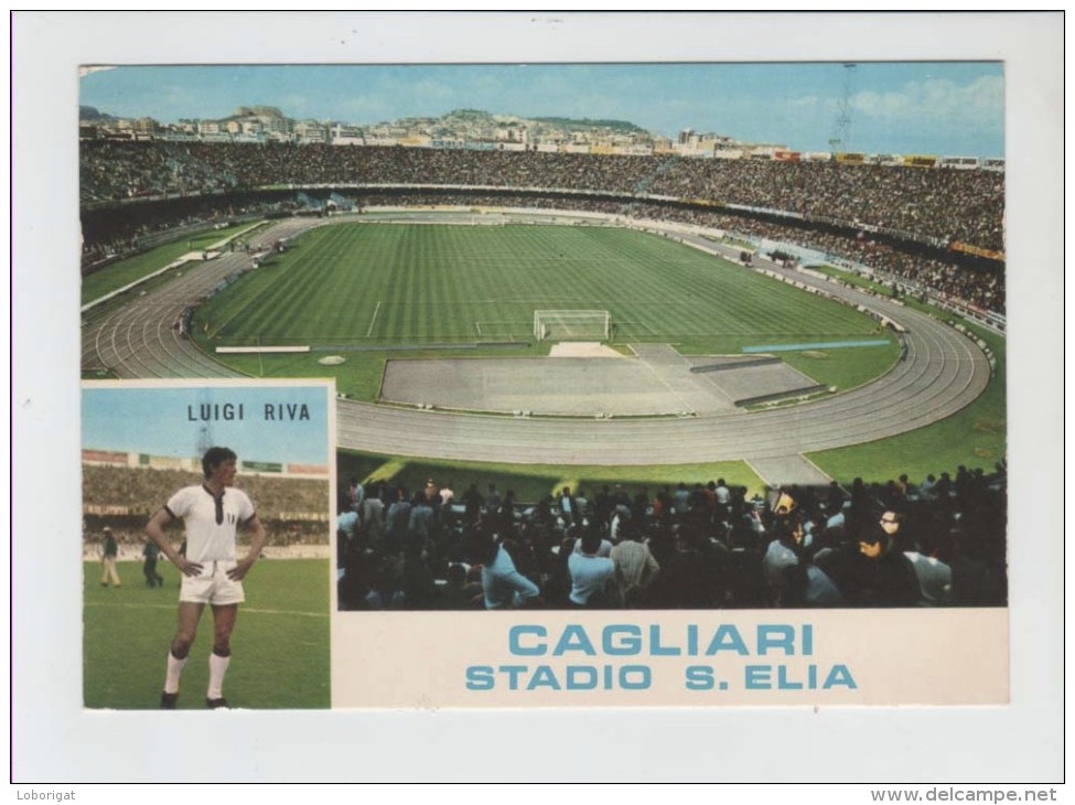 ESTADIO - STADIUM - STADE - STADIO - STADION.- " S. ELIA - LUIGI RIVA " .- CAGLIARI.- ( ITALIA ) - Fútbol