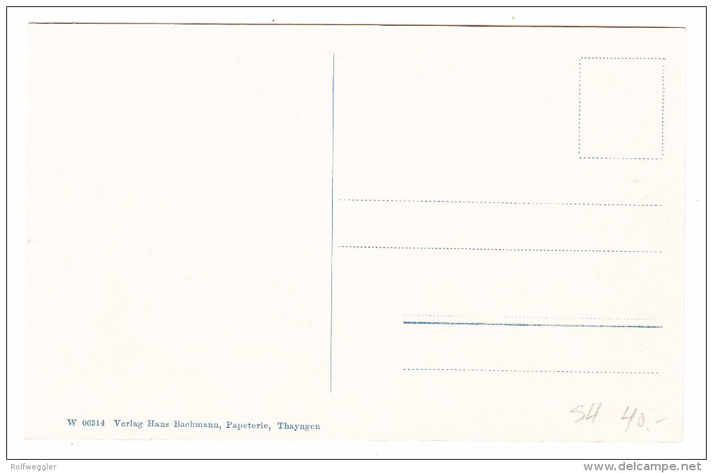 AK CH SH THAYNGEN Ungebraucht  Verlag Hans Bachmann #6314 - Thayngen