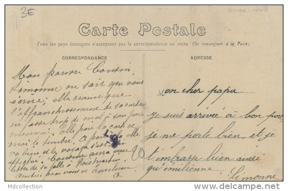 41 HERBAULT / Le Château / CARTE COULEUR GLACEE TOILEE - Herbault