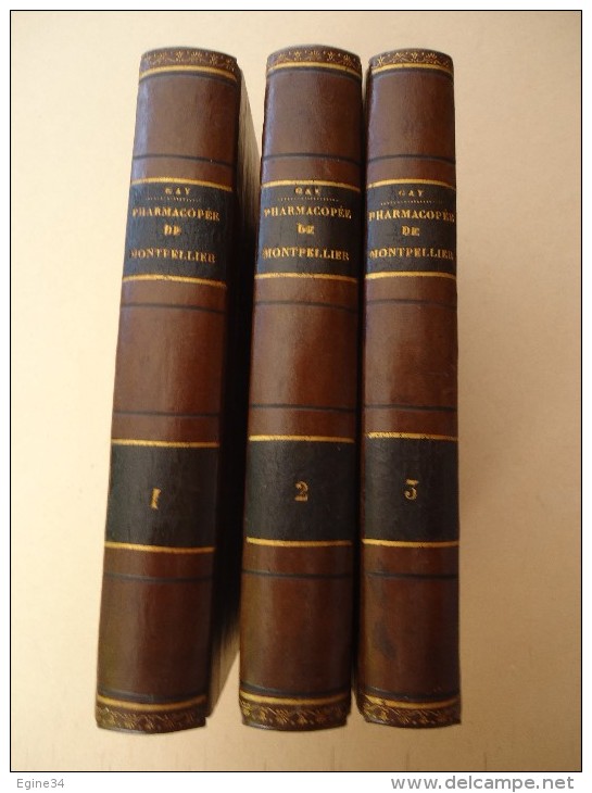 Médecine/Pharmacie - J.-P.J. GAY - Pharmacopée De Montpellier Ou Traité Spécial De Pharmacie - 1845 - 1801-1900