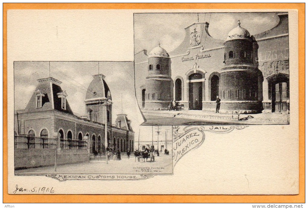 Juarez Mexico 1905 Postcard - Mexico