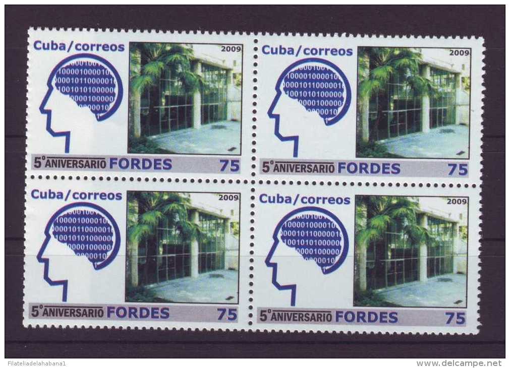 2009.39 CUBA 2009 COMPLETE SET BLOCK 4 MNH 2009 FORDES - Ongebruikt