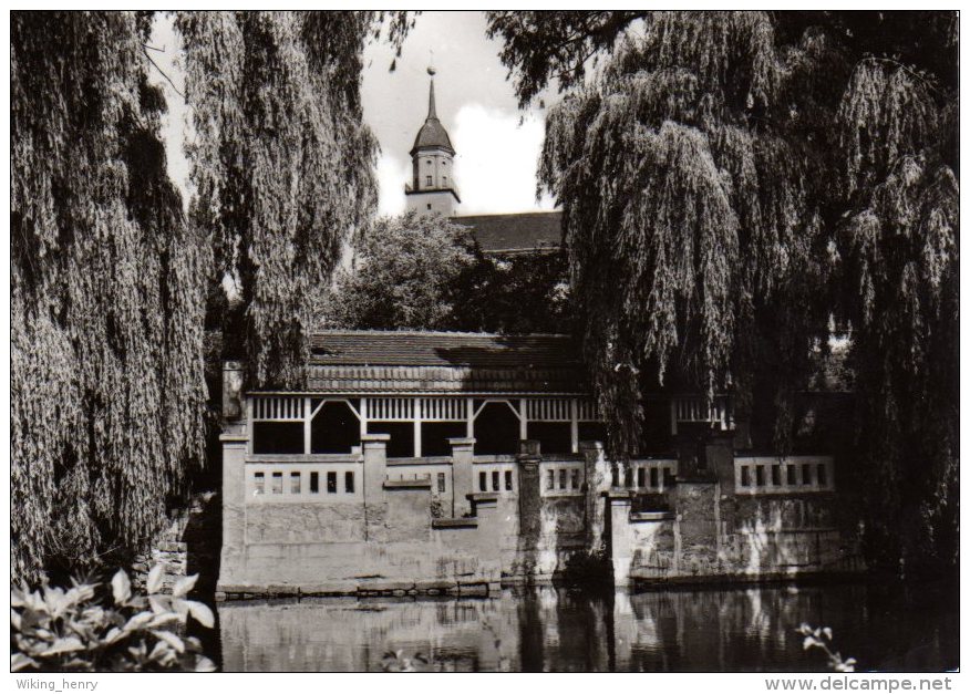 Bischofswerda - S/w Schillerpark Mühlteich - Bischofswerda