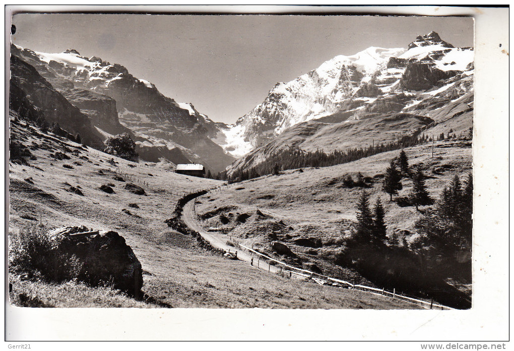 CH 3713 REICHENBACH - KIENTAL, Landschaft Auf Gornern, 1959 - Reichenbach Im Kandertal