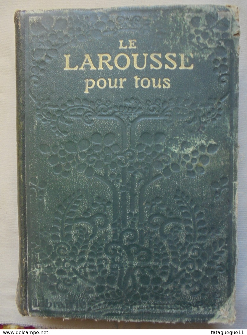 Ancien - Dictionnaire LE LAROUSSE POUR TOUS - L à Z - Fin 19me, Début 20me - Dictionaries
