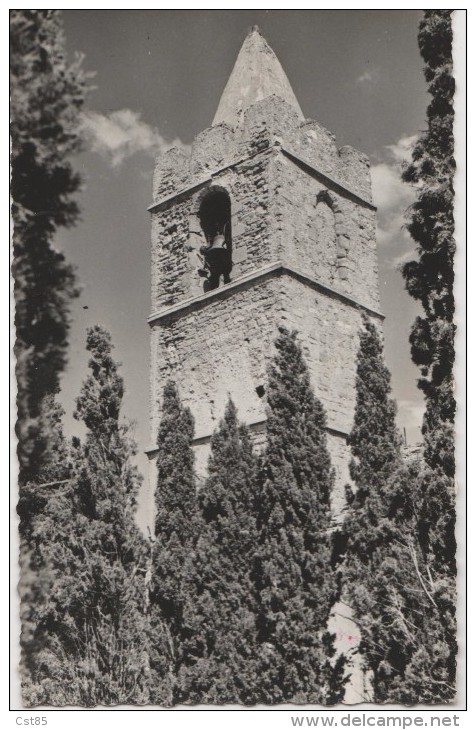 CPSM - POUZOLS - MINERVOIS - Le Clocher - Autres & Non Classés